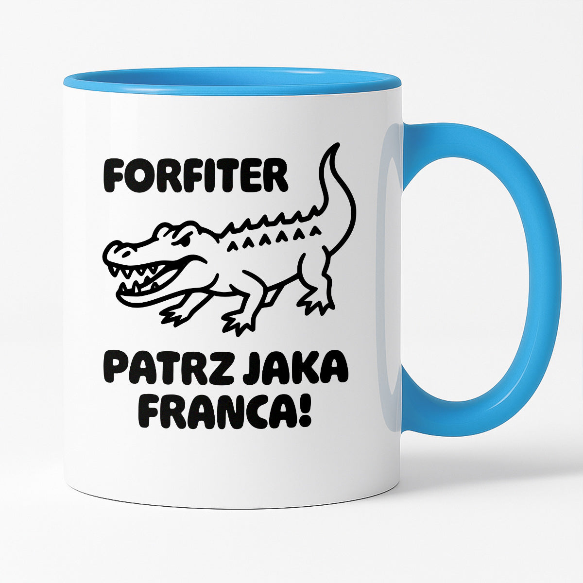 Kubek z nadrukiem - HITY POLSKIEGO INTERNETU - "Forfiter - patrz jaka franca"