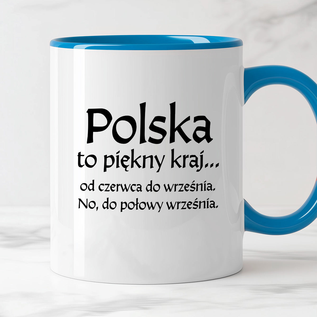 Kubek z nadrukiem "Polska to piękny kraj" v2