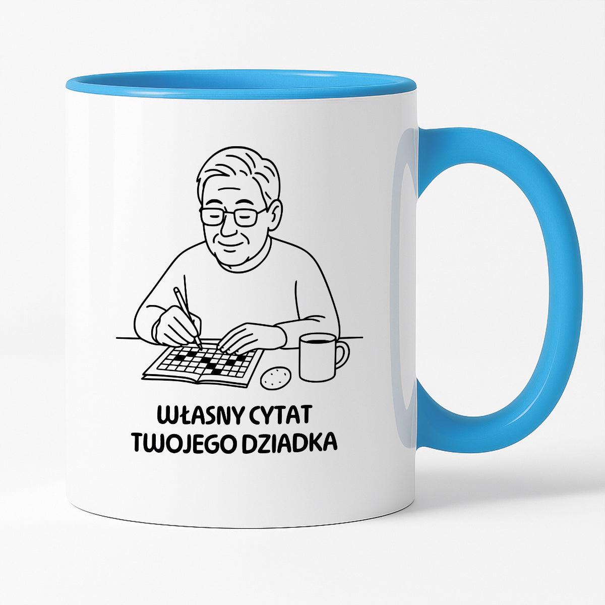 Kubek dla Babci / Dziadka - "Własny cytat"
