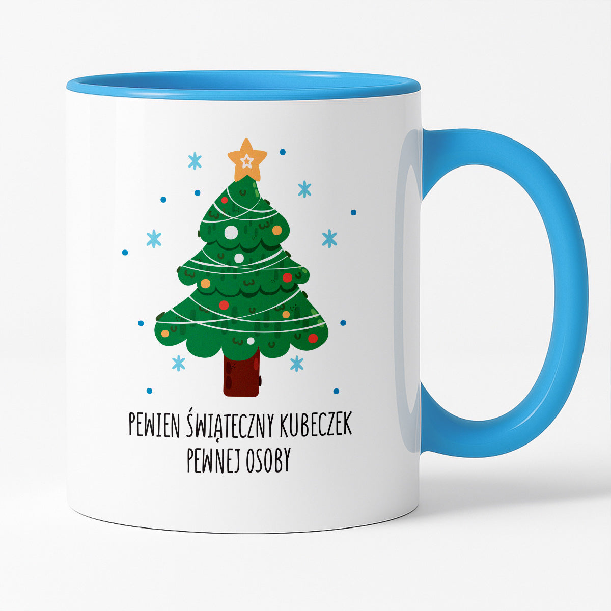 Kubek świąteczny - "Pewien świąteczny kubeczek pewnej osoby"