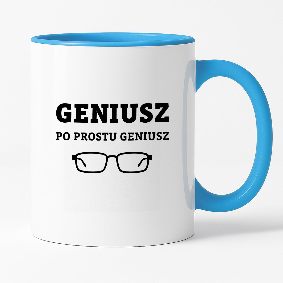 Kubek z nadrukiem - "GENIUSZ po prostu geniusz"