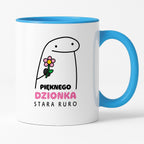 Kubek z nadrukiem - "Pięknego dzionka Stara Ruro"
