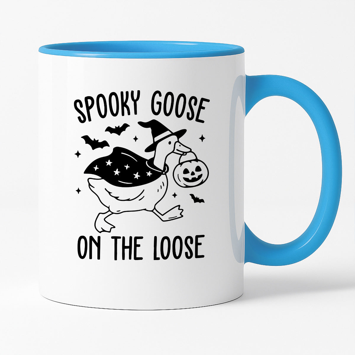 Kubek z nadrukiem "Spookie goose on the loose"
