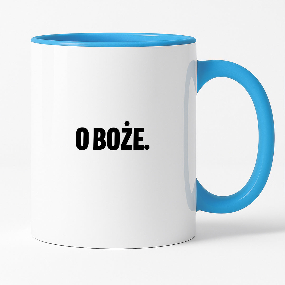 Kubek z nadrukiem - "O Boże."