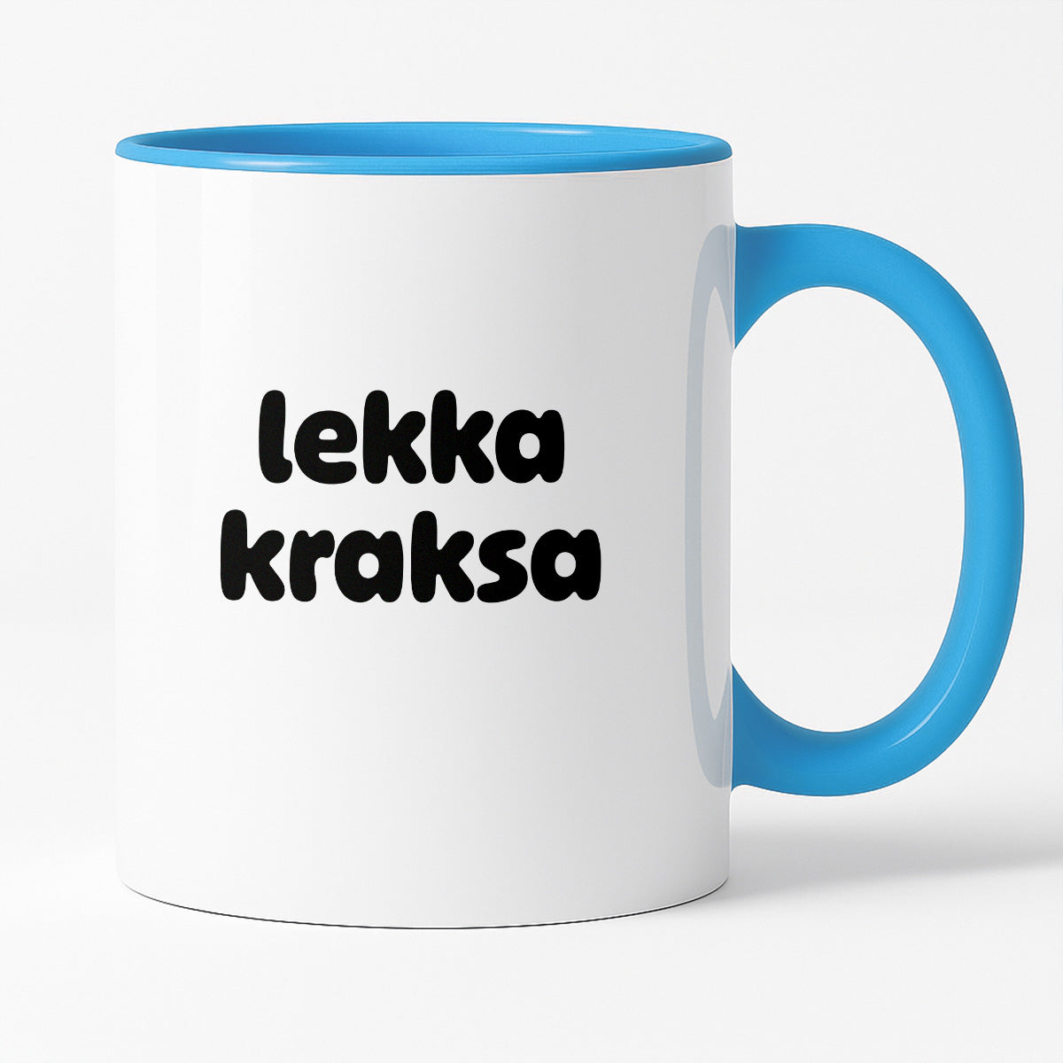 Kubek z nadrukiem - "lekka kraksa"