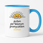 Kubek z nadrukiem - "Jestem pie*dolonym promyczkiem słonca"