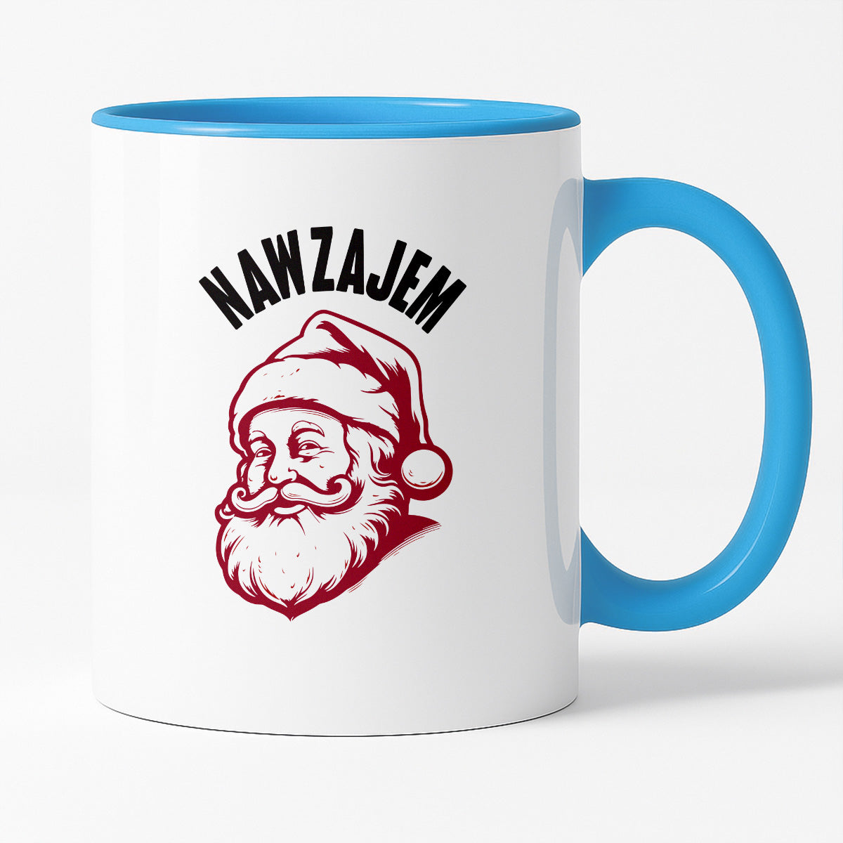 Kubek świąteczny z Mikołajem "Nawzajem"