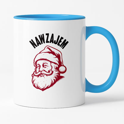 Kubek świąteczny z Mikołajem "Nawzajem"