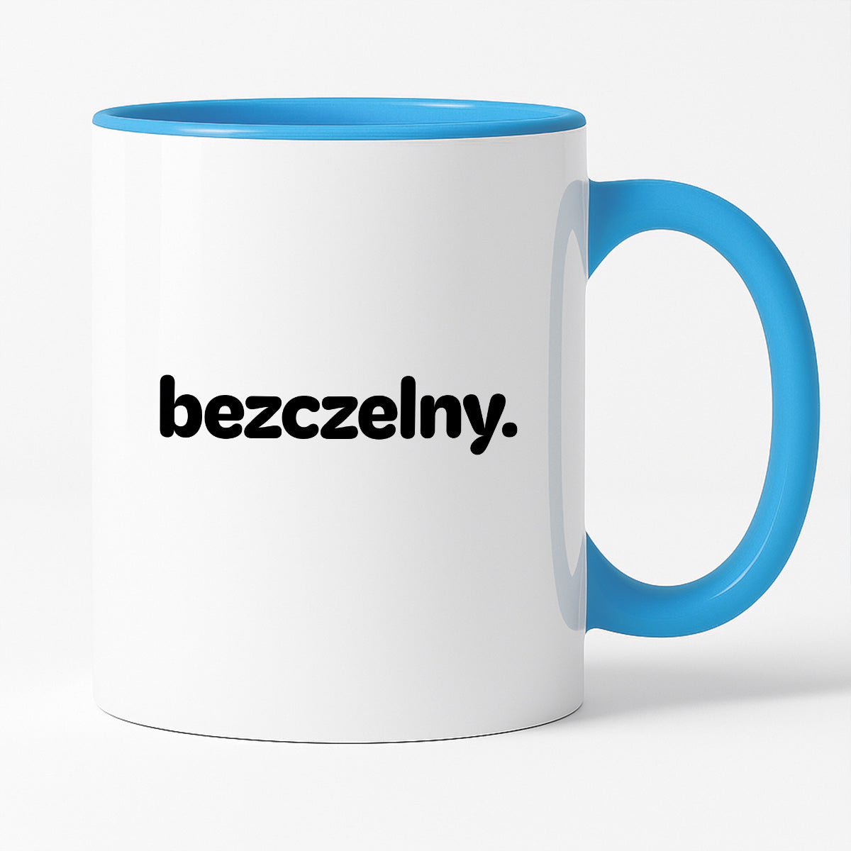 Kubek z nadrukiem - "bezczelny."