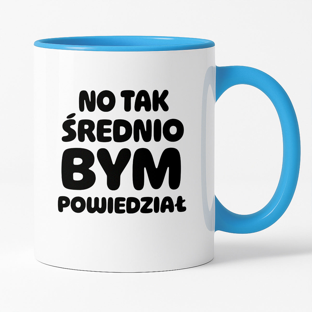 Kubek z nadrukiem - HITY POLSKIEGO INTERNETU - "No tak średnio bym powiedział"