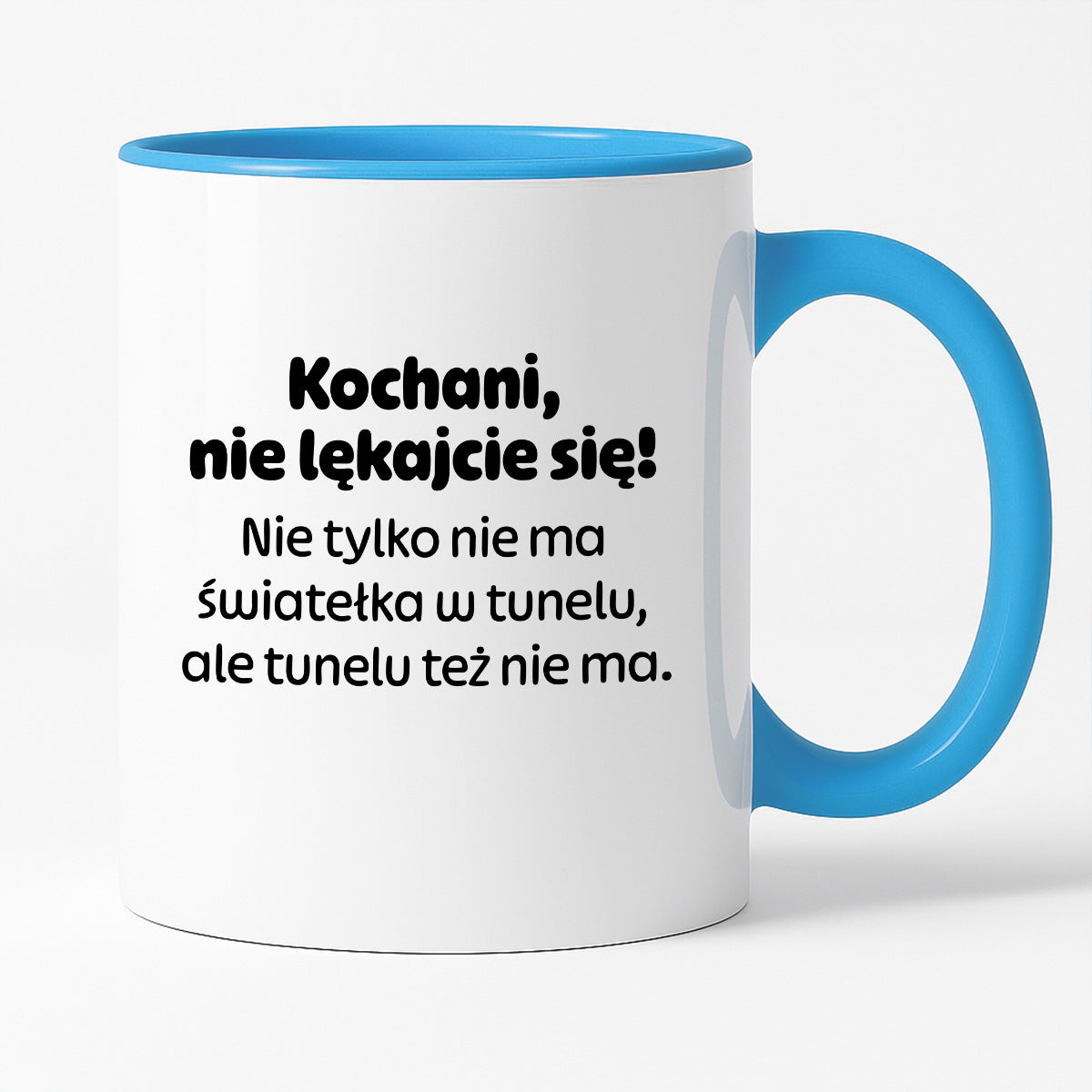 Kubek z nadrukiem - "Kochani nie lękajcie się!"