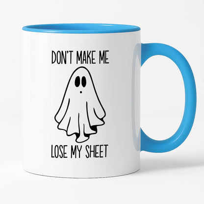 Kubek z nadrukiem "Don't make me loose my sheet" HALLOWEEN 🎃