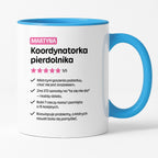 Kubek spersonalizowany z nadrukiem "Koordynatorka pierdolnika"