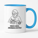 Kubek dla Babci / Dziadka - "Mięso zjedz, ziemniaki zostaw"