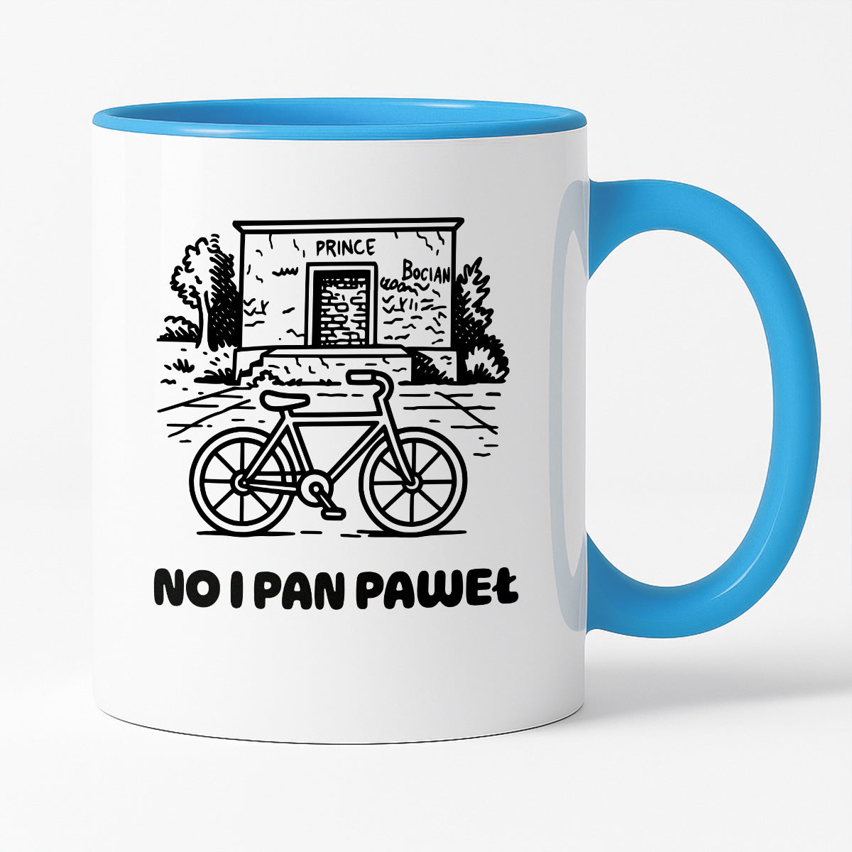 Kubek z nadrukiem - HITY POLSKIEGO INTERNETU - PAWEŁ JUMPER - "No i Pan Paweł"