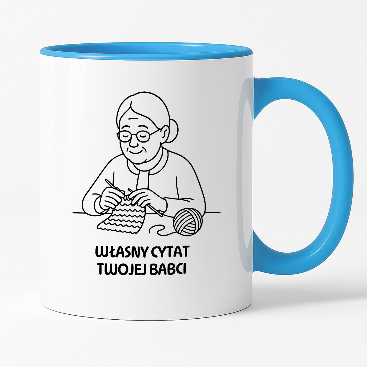 Kubek dla Babci / Dziadka - "Własny cytat"