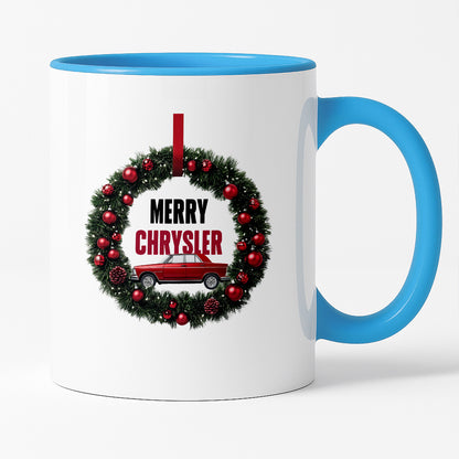 Kubek świąteczny mem "Merry Chrysler"