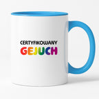 Kubek z nadrukiem - "Certyfikowany gejuch"
