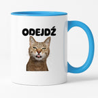 Kubek z nadrukiem - "Odejdź" KOT