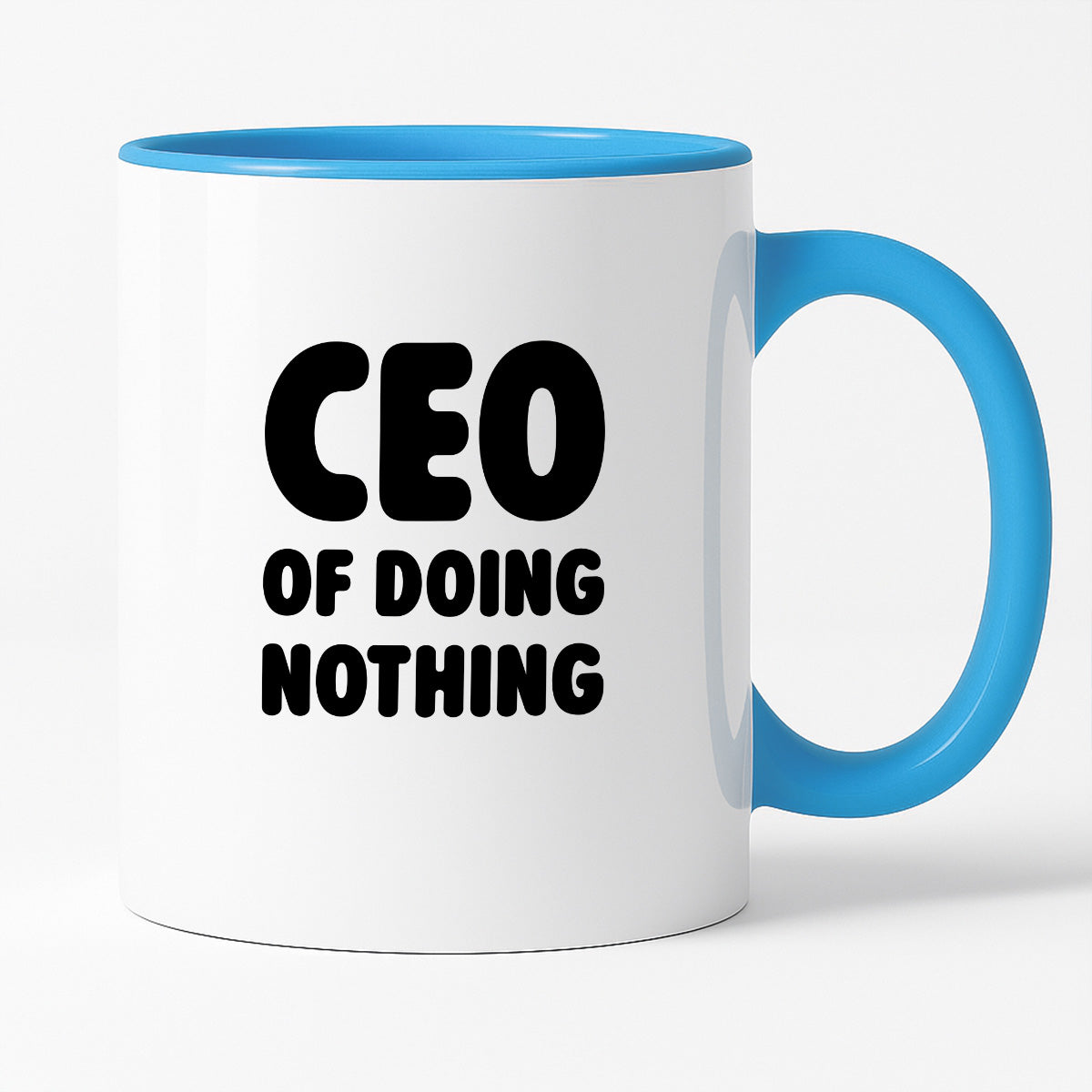 Kubek z nadrukiem - "CEO of doing nothing"