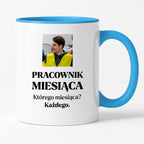 Kubek z nadrukiem - "Pracownik miesiąca ze zdjęciem"