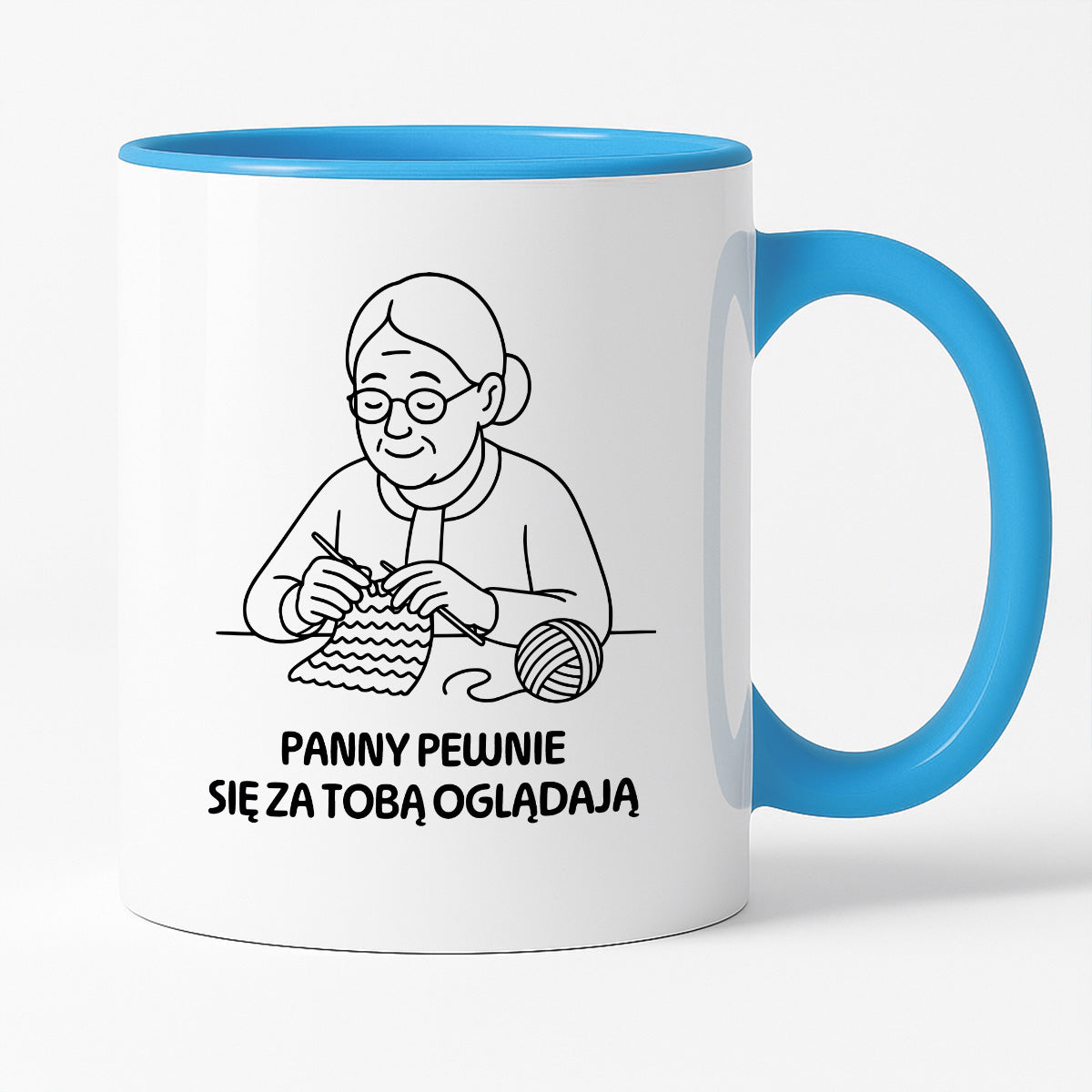 Kubek dla Babci / Dziadka - "Panny pewnie się za Tobą oglądają"