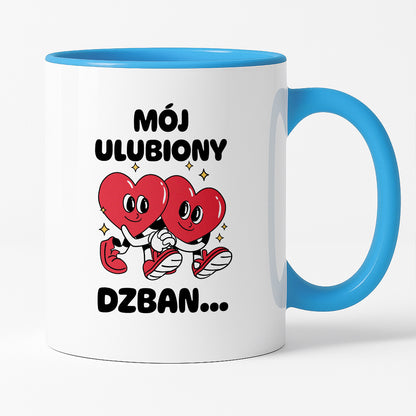 Kubek z nadrukiem "Mój ulubiony dzban"