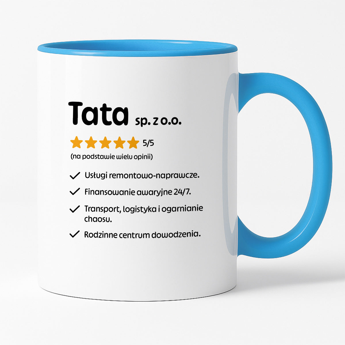 Kubek z nadrukiem - "Tata spółka z o.o."