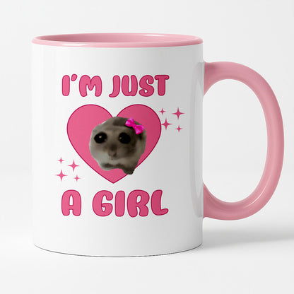 Kubek z nadrukiem "I'm just a girl"