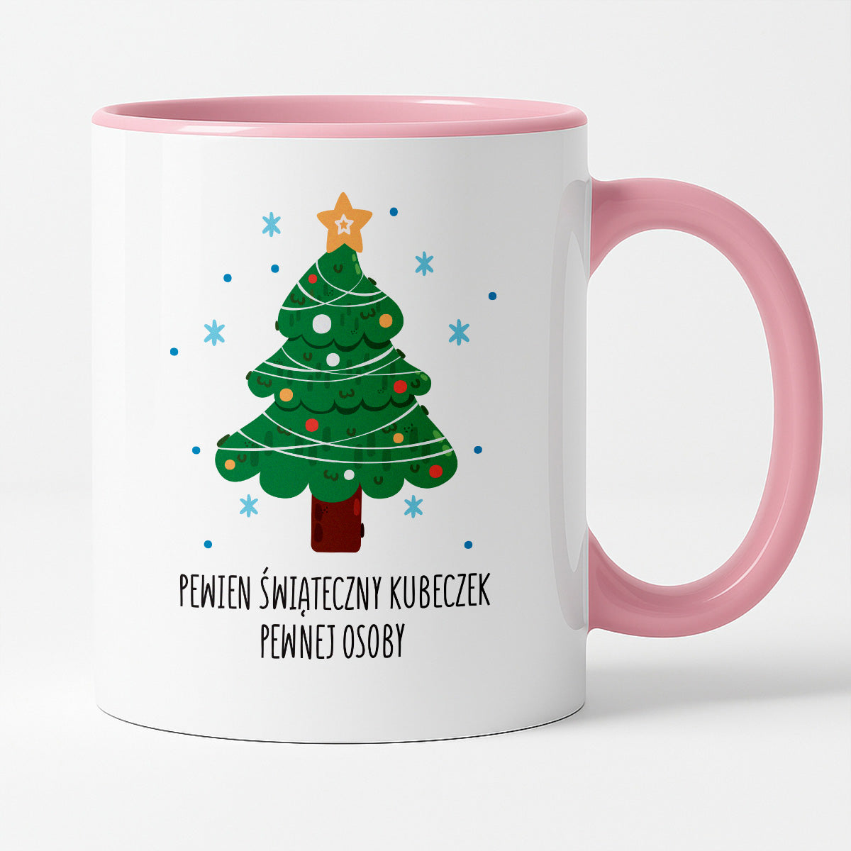Kubek świąteczny - "Pewien świąteczny kubeczek pewnej osoby"