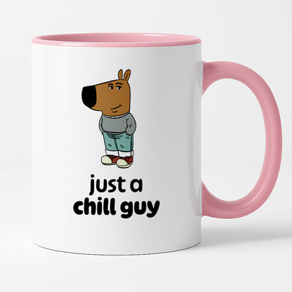 Kubek z nadrukiem "just a chill guy"