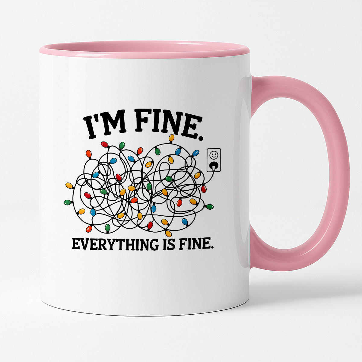 Kubek świąteczny "I'm fine. It's fine. Everything's fine."