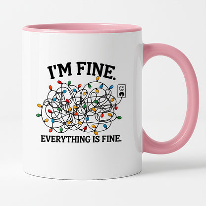 Kubek świąteczny "I'm fine. It's fine. Everything's fine."