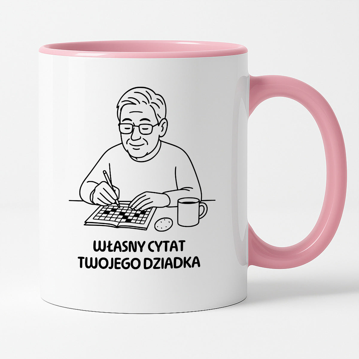 Kubek dla Babci / Dziadka - "Własny cytat"