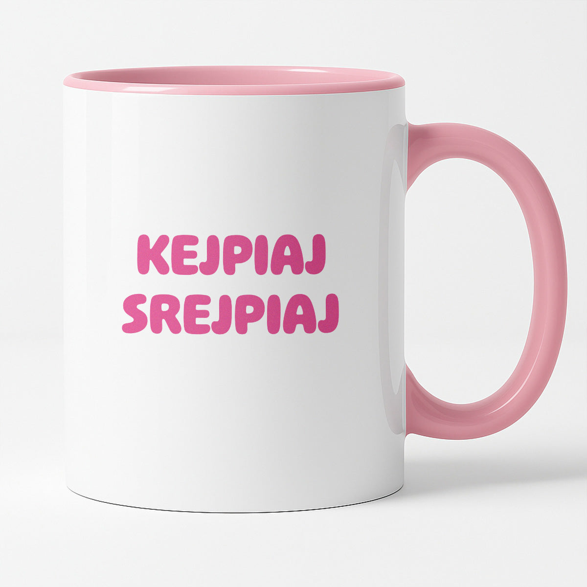 Kubek z nadrukiem "KejPiaI SREJPIAI"