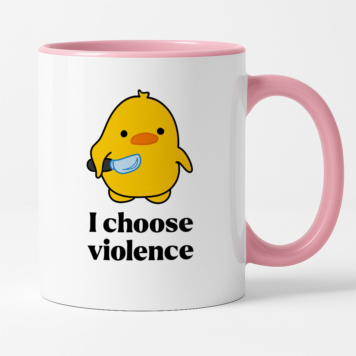 Kubek z nadrukiem - I choose violence