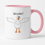 Kubek z nadrukiem - "Jakiś problem?" GĄSKA