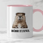 Kubek z nadrukiem "Bóbr kurwa"