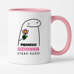 Kubek z nadrukiem - "Pięknego dzionka Stara Ruro"