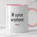 Kubek z nadrukiem "W sumie wyjebane" FB