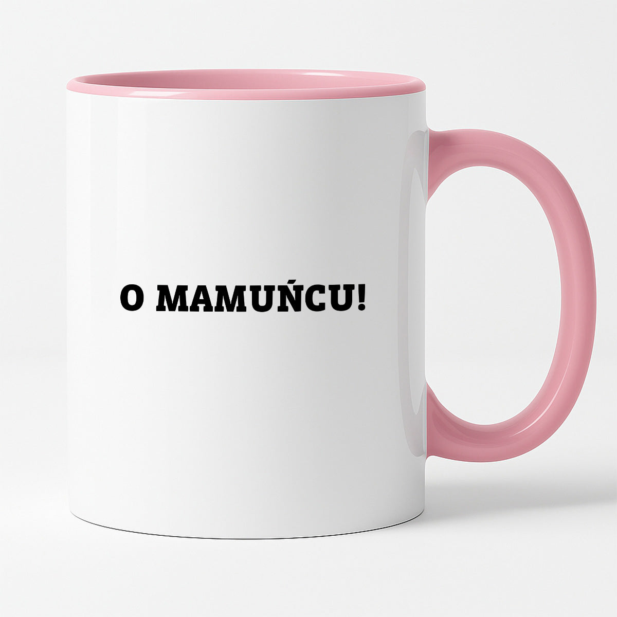 Kubek z nadrukiem - "O mamuńciu!"