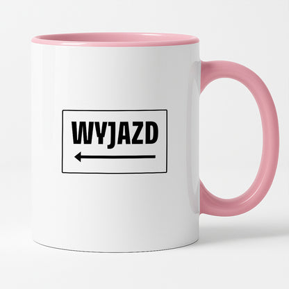 Kubek z nadrukiem - "Wyjazd"