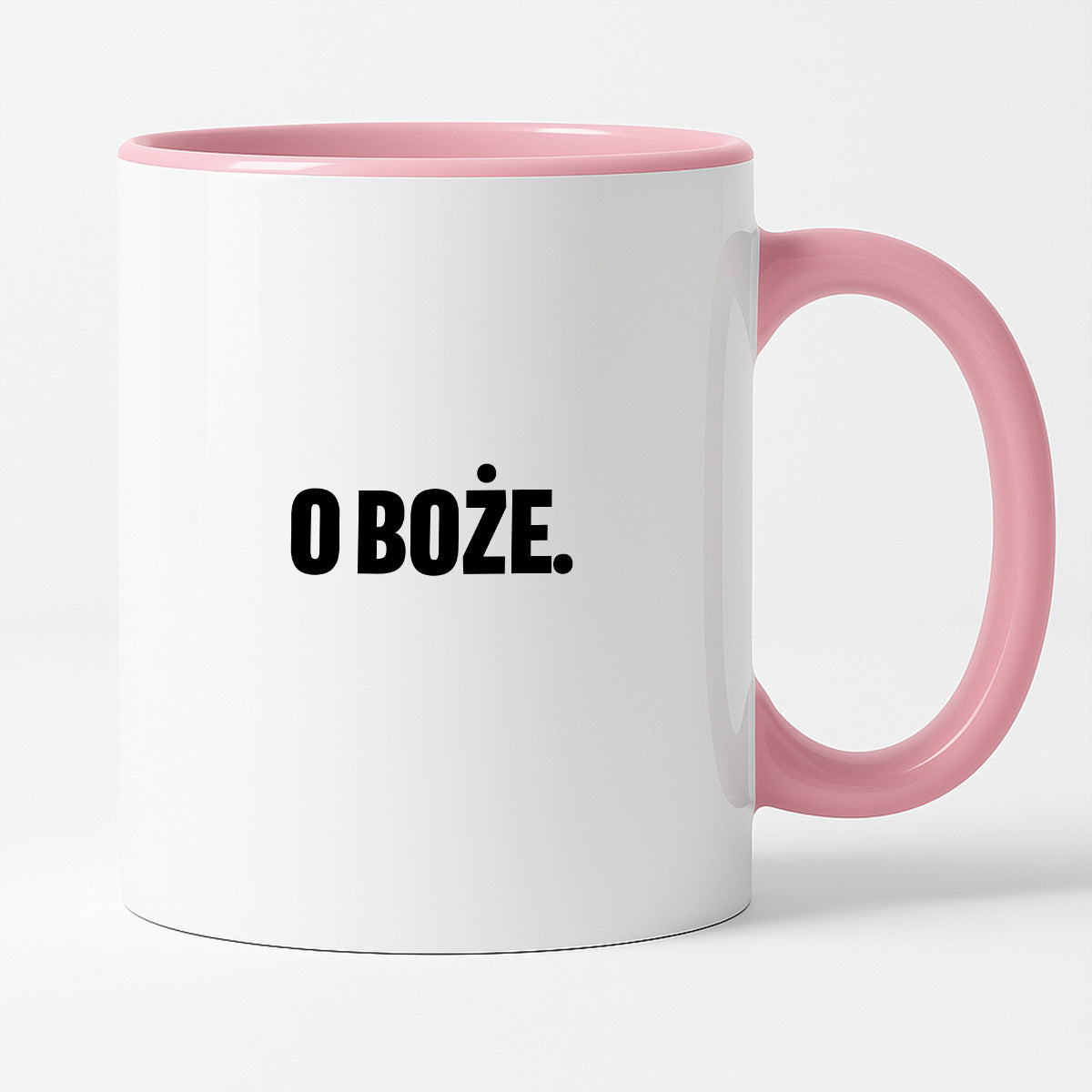 Kubek z nadrukiem - "O Boże."