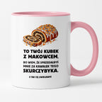 Kubek z nadrukiem "Kubek z makowcem"