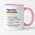 Kubek z nadrukiem "Ogarniacz pierdolnika"