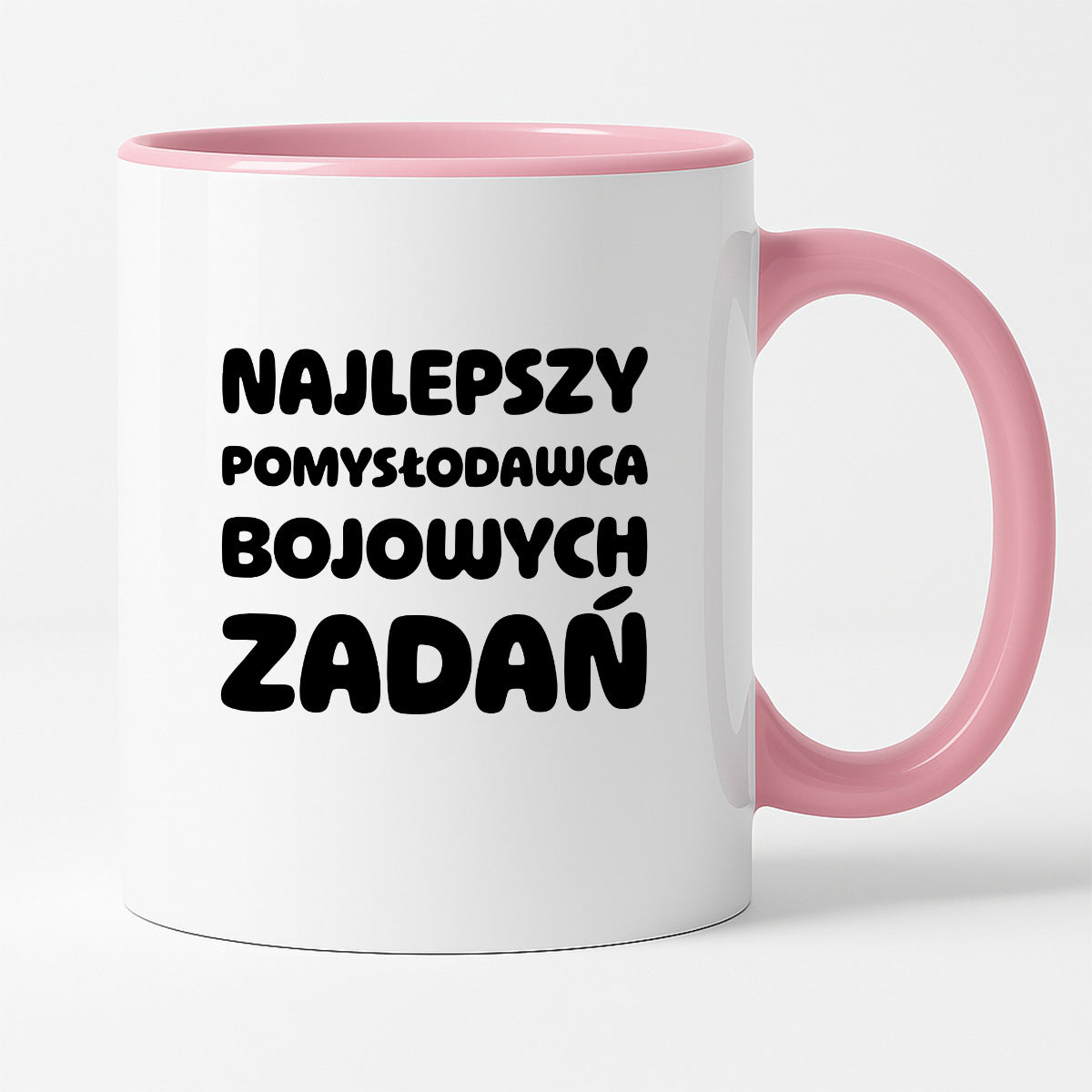 Kubek z nadrukiem - "Najlepszy pomysłodawca bojowych zadań"