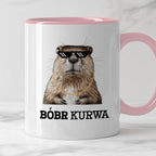 Kubek z nadrukiem "Bóbr kurwa" 😎