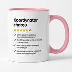 Kubek z nadrukiem "Koordynator chaosu"