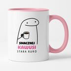 Kubek z nadrukiem - "Smacznej kawusi Stara Ruro" II