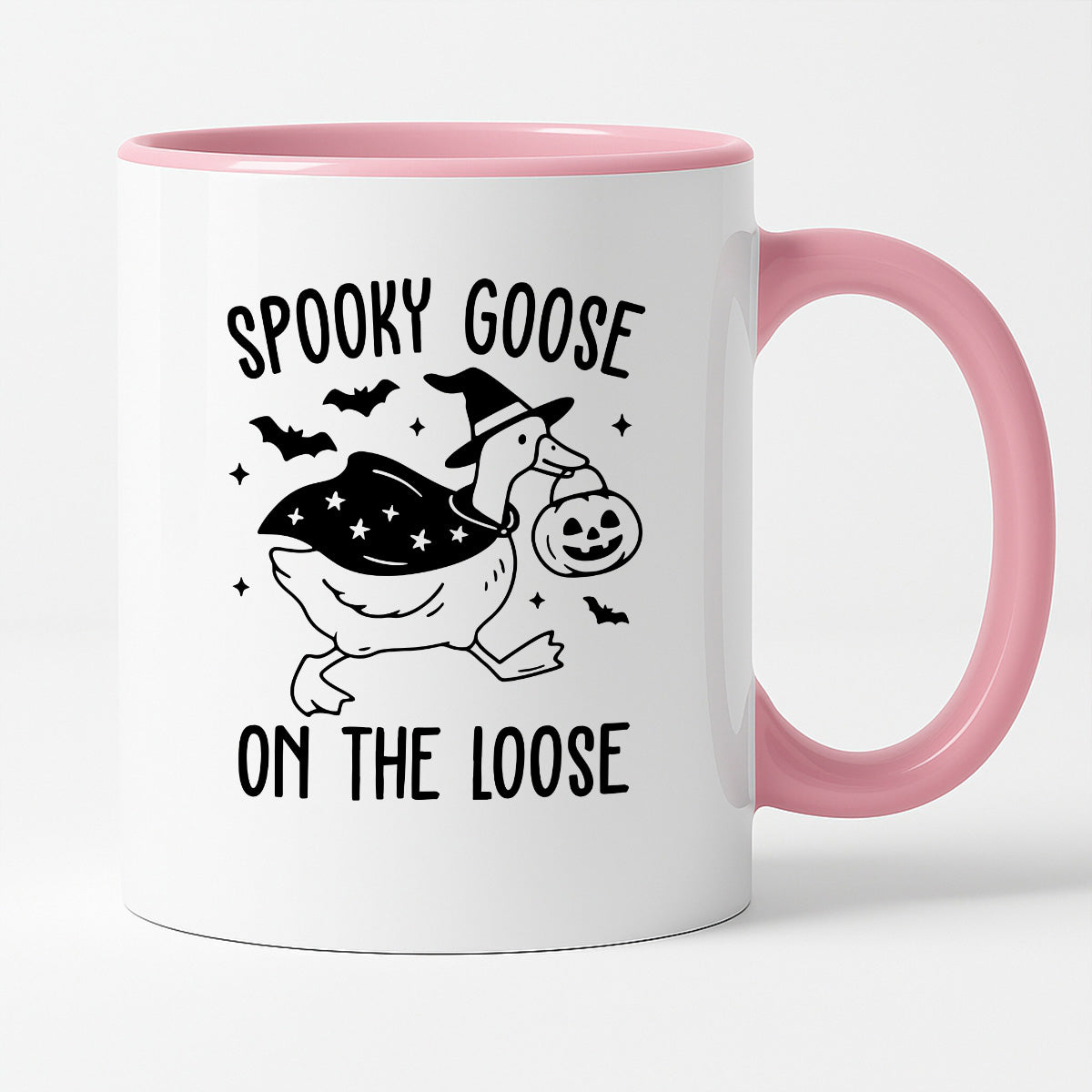 Kubek z nadrukiem "Spookie goose on the loose"